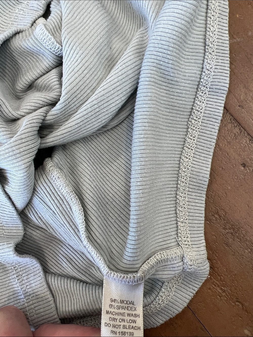 Childhoods mint ribbed short sleeve tee and shorts set 5T made in the USA - Picture 5 of 10